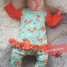 Babytunika Tilda Gr. 50 - 92 Rüschen + Raffung thumbnail number 2