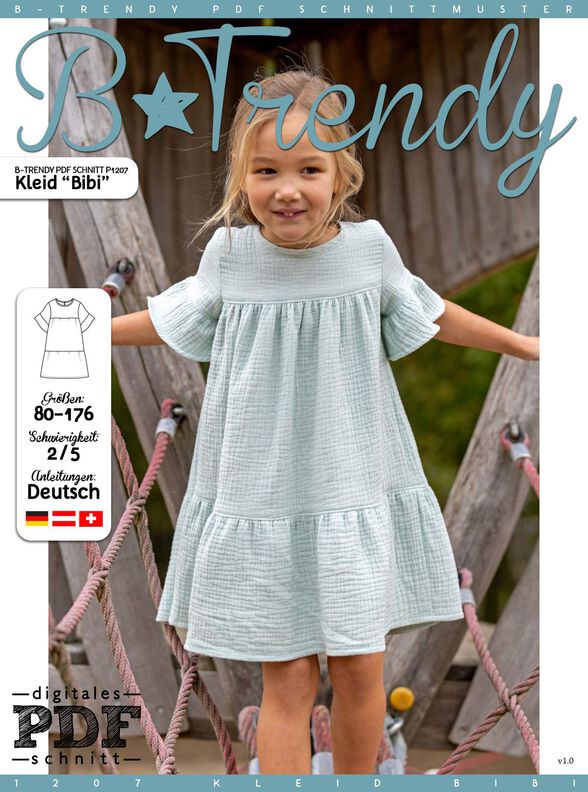 Kleid Bibi N&auml;hanleitung + Schnitt image number 2