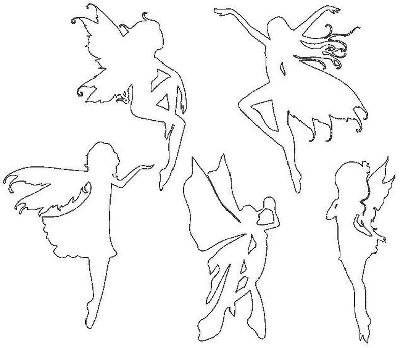 Fee Elfe Doodle Stickdatei 10 Motive in 6 Größen image number 9