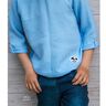 Musselin Hoodie Sweater Musling Gr. 86-170, Leinen, A4 + A0 thumbnail number 9