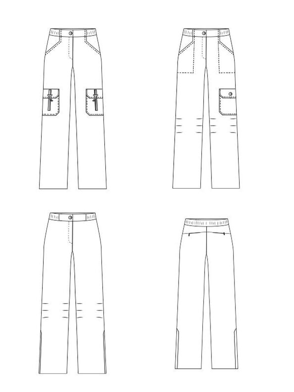 Cargohose Corinna A4, A0 und Beamerdatei image number 2