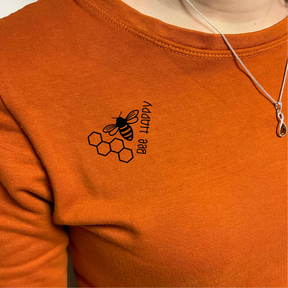 Biene bee happy Plotterdatei | DIY Hunger