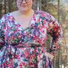 Kleid, Tunika (34-54) CARA MIA Schnittmuster in Wickeloptik thumbnail number 3