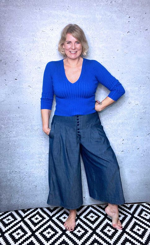 Hosenrock (34-48) Jojoba Culotte Damen Schnittmuster image number 10