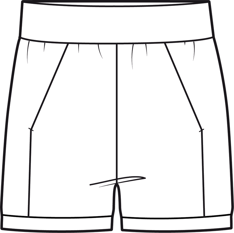 Kids Shorts für Stoffmix mit Taschen MiniBix ♥ Gr. 68-134 image number 10