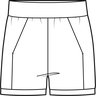 Kids Shorts für Stoffmix mit Taschen MiniBix ♥ Gr. 68-134 thumbnail number 10