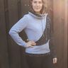 Lara Hoodie mit Wellenmuster, Kapuze, Kragen BU 80-116 A4+A0 thumbnail number 2