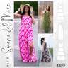 Kleid SUONO DEL MARE Gr. 34-48 Ebook Schnittmuster thumbnail number 1