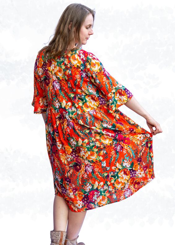 Damen Bluse/Kleid „Marie“ mit lockerer Passform BU 80-116 image number 2