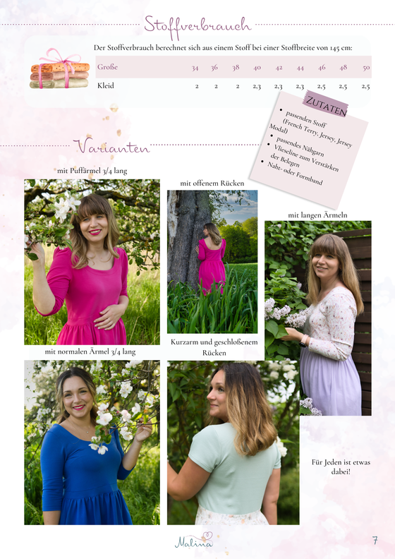 Schnittmuster Kleid Jana image number 3
