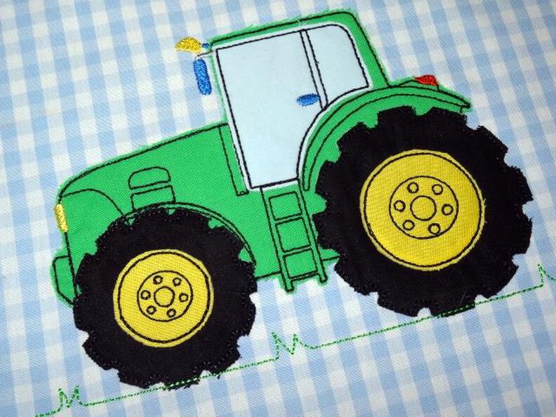 Stickdatei Doodle Traktor image number 1