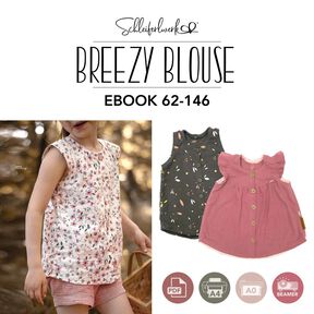 Breezy Blouse | Schleiferlwerk | eBook | Größen 62-146 Breezy Blouse | Schleiferlwerk | eBook | Größen 62-146