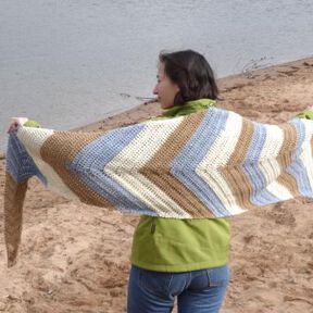 Kuscheltuch Anne häkeln Tuch Schal