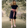 Damenkleid "Aubergine" (Gr. 34 - 48) thumbnail number 2