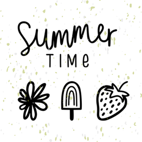 Summertime Erdbeere Eis Blume Plotterdatei | DIY Hunger