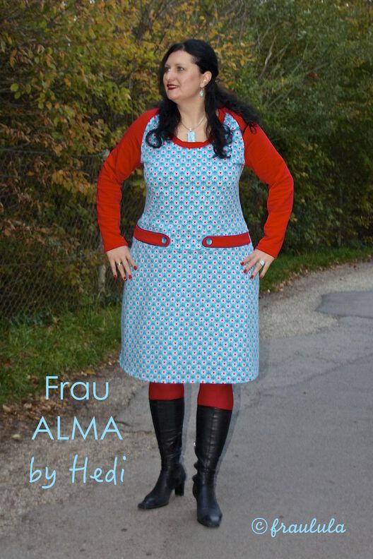 Raglankleid Frau "Alma" image number 4