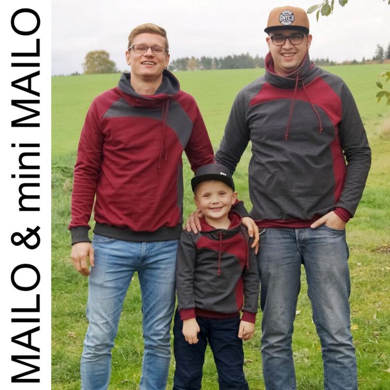 Kombi-Ebook Raglan Hoodie MAILO & mini MAILO image number 1