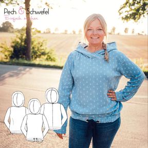 E-Book Hoodie „Hiddensee" Gr. 34-52 *A4 und A0 Datei*