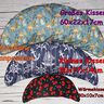 Yogakissen Halbmond Kissen nähen Yoga Beamer thumbnail number 2