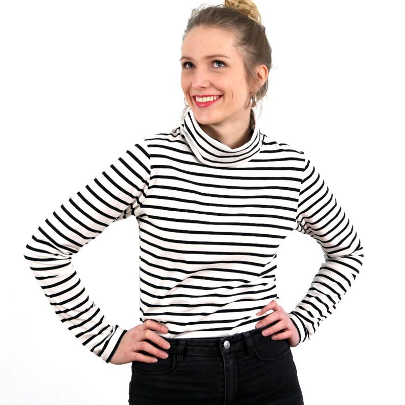 FRAU ROMY - Langarmshirt mit Rollkragen XS-XXL image number 1