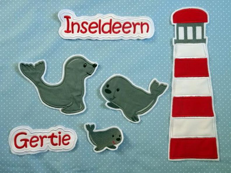 Maritim SET BUNDLE STICKDATEI Anker Leuchtturm image number 8