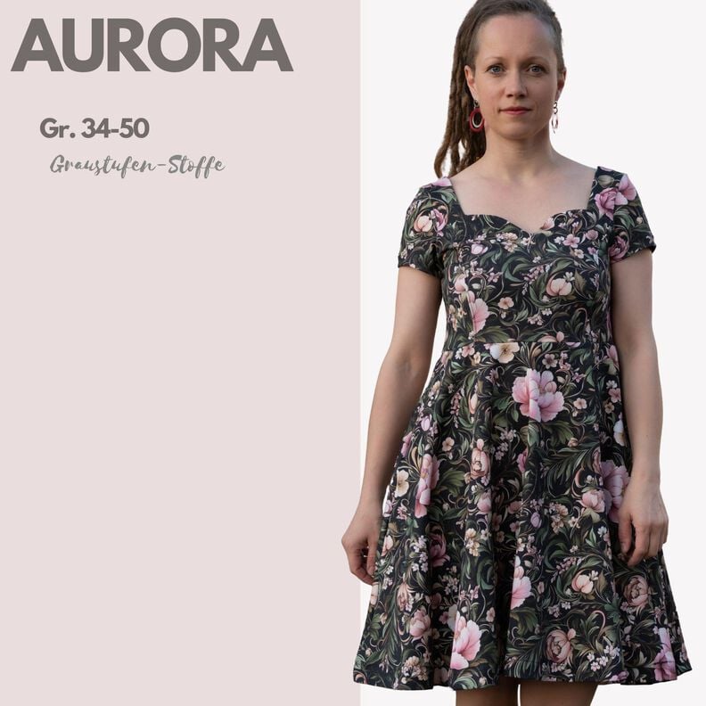 Vintage-Kleid Aurora mit Herzausschnitt image number 1