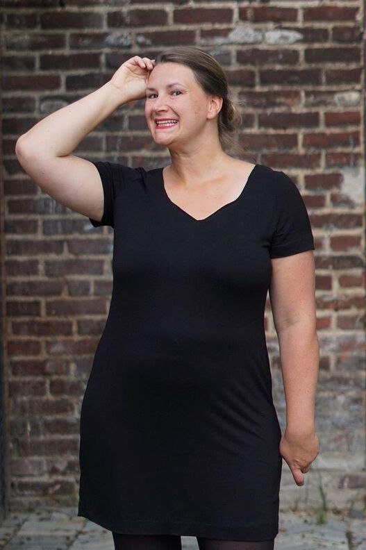 Basic Shirt, Kleid (34-46) VITORIA Damen Schnittmuster image number 8