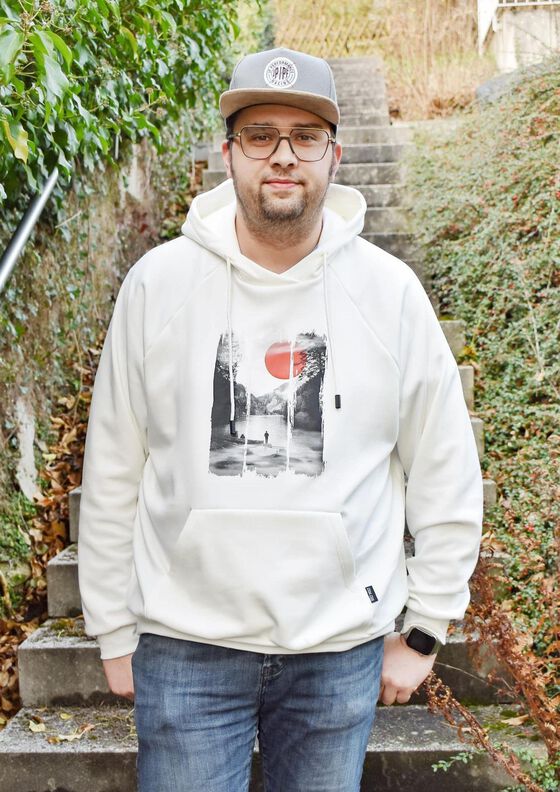 Raglanhoodie Herren –  Schnittmuster Gr. XS-4XL – Denver  image number 5