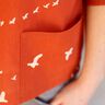 FRAU AIKO kurze Bluse mit Taschen & 3/4-Ärmeln - XXS-L thumbnail number 3
