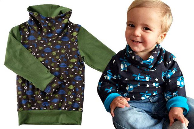 Sweatshirt "BOBBY", Schnittmuster Gr. 110 - 152 image number 3