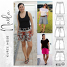 kurze Hose NAILA Gr. 34-54 Ebook Schnittmuster thumbnail number 1