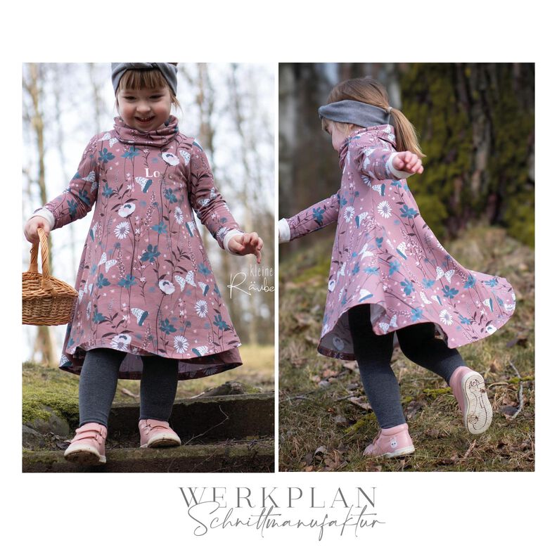 Little LadyWERK | Ganzjahreskleid | KIDS 74 -122 | A4 & A0 image number 4