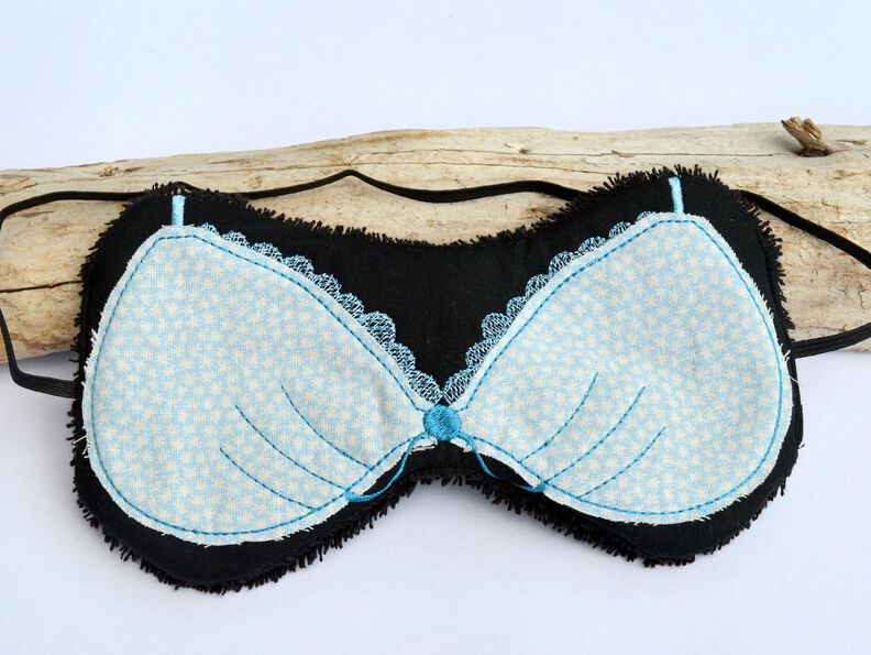 ITH Stickdatei Schlafmaske Bikini image number 4