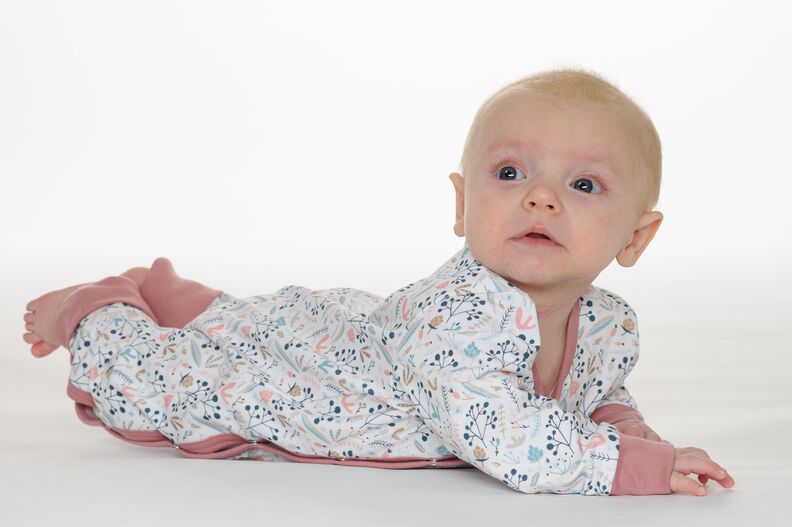 Schnittmuster Baby Strampler mit Knopfleiste LISA image number 8