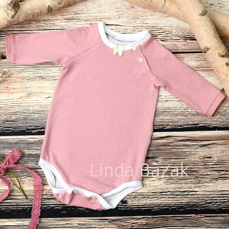Baby Body mit Raglanärmeln kurz oder lang CERIA ♥ Gr. 56-98 image number 6