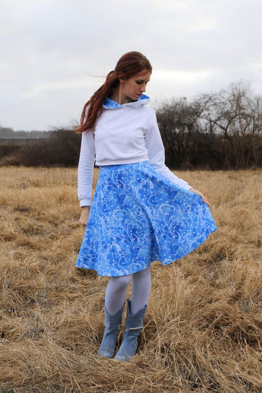 Kombiebook Lieblingsrock Vicky & Crop-Hoodie Anouk  image number 6
