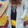Cardigan Strikkekram Strickjacke Damen Gr. 32-50 thumbnail number 8