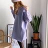Oversized Sweatkleid / Sweater  / Pullover - Größen 34-50 thumbnail number 6