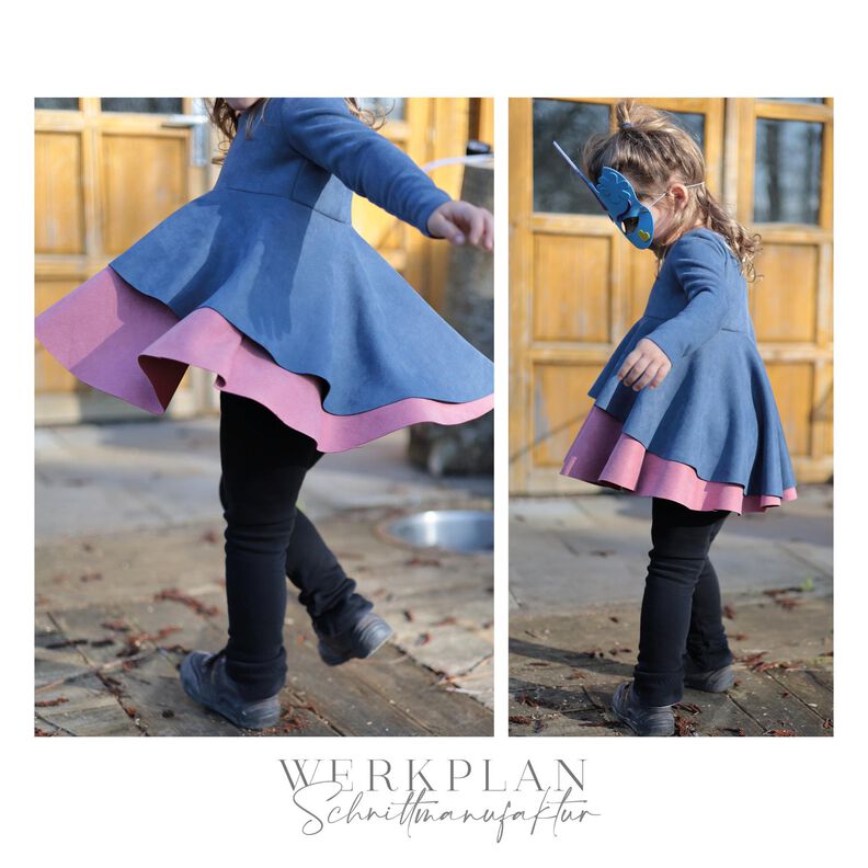 lieblings DrehWERK |  80 bis 164 | Drehkleid | A4 & A0 image number 2