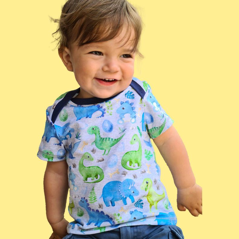 Baby Shirt Amerikanischer Ausschnitt KERDIL ♥ Gr. 56-98 image number 9