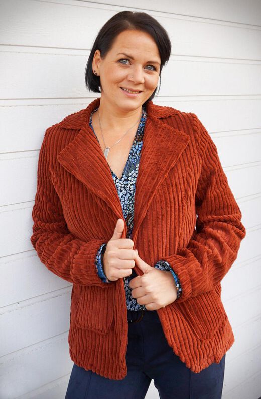Blazer (34-46) PAULISTA Damen Jackett Schnittmuster image number 8