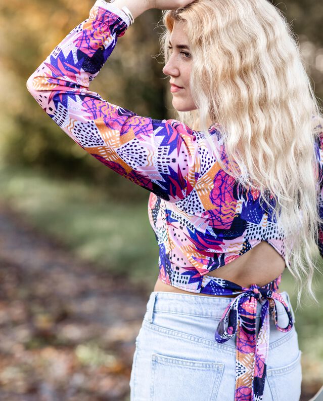 Bluse #Felina Nähanleitung und Schnittmuster (XS-XL) image number 2