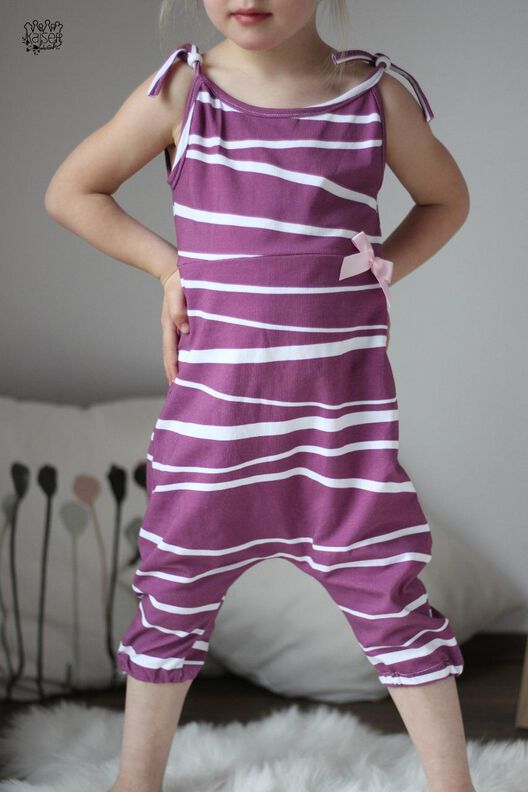 *MISS LITTLE LADY* Größenerweiterung 128-152 JUMPSUIT KLEID image number 2
