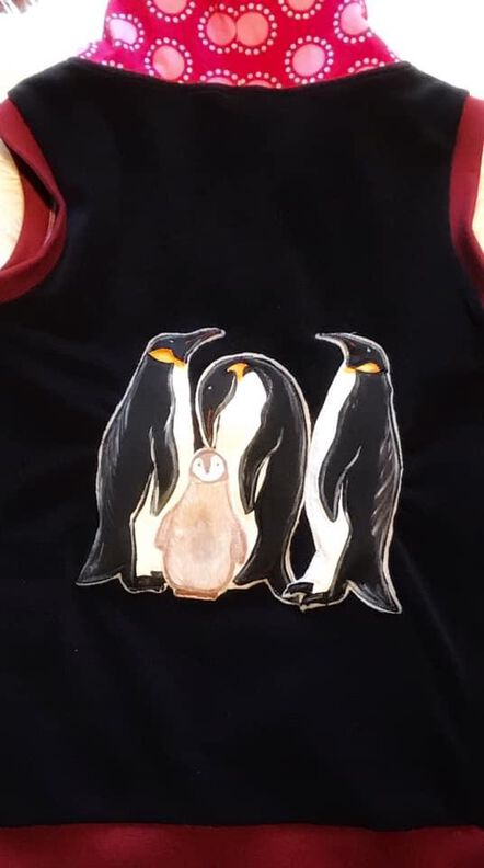 Kombi E-Book Applikationsvorlage Pinguinfamilie image number 7
