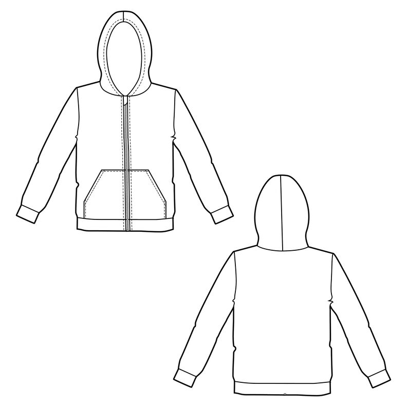 Kinder Sweatjacke JAGA ♥ Gr. 110-164 image number 9