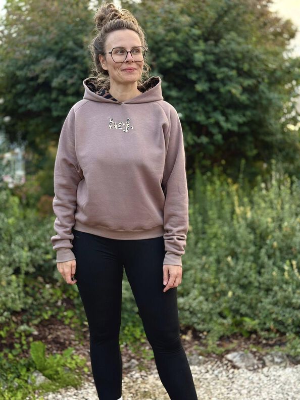 Raglanhoodie GONI Gr. 32-56 Schnittmuster PDF Ebook image number 6