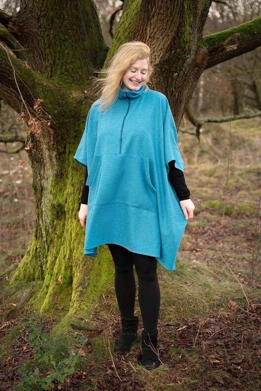 Oversize Poncho Cape HERA (S-M-L / 34-60)  image number 6