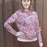 Lisa – Hoodie mit Wickelkapuze oder Kragen, BU 80-116,A4+A0 thumbnail number 4