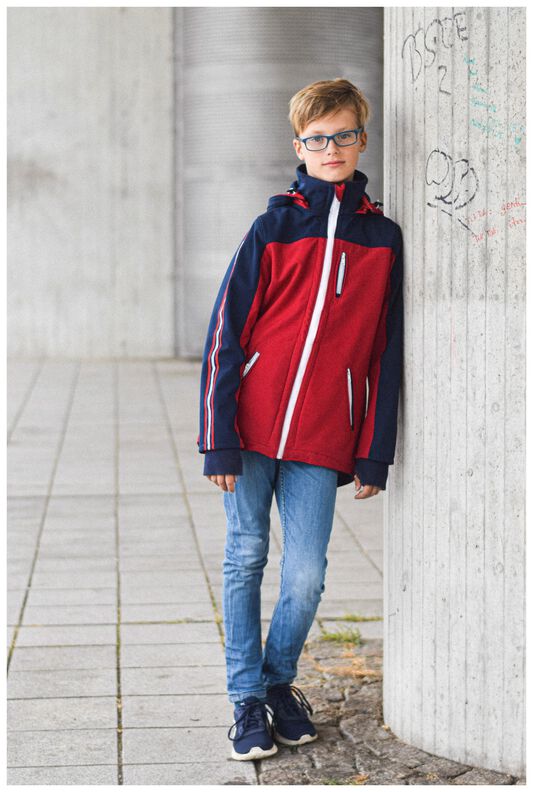 Softshelljacke Kinder Schnittmuster Gr. 74-176 - PABLO #72 image number 9