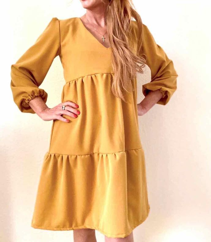 Kleid "VELIA" Nähanleitung & Schnitt Gr. 158 - 46 image number 7